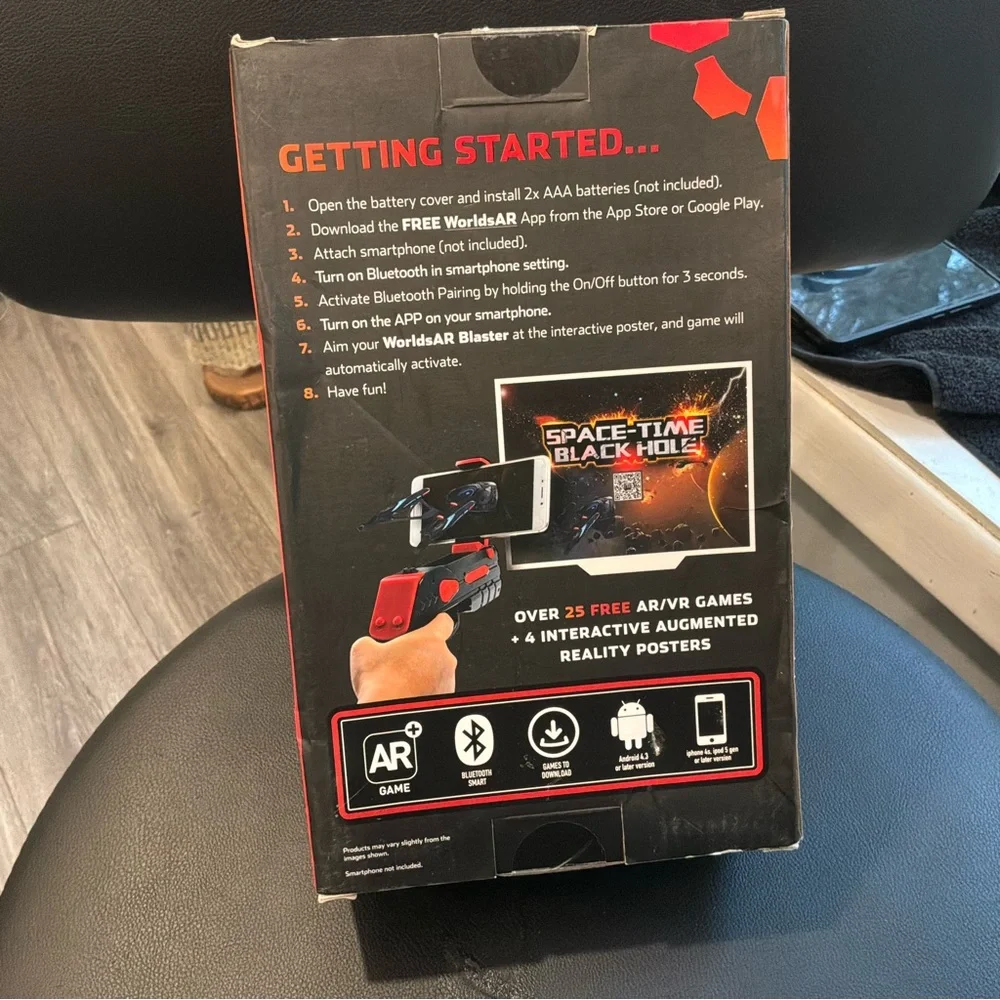 Blaster Edition - Red Augmented Reality Gaming Accessory
